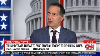 Rep Jamie Raskin Argues Against Keeping DC Safe: Crime Has Always Been Part of Our History
