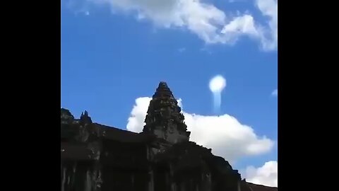 Viral Video Filmed In Angkor Wat Showing A UFO Emerging From A Stargate