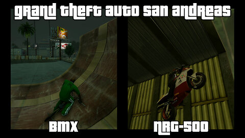 GTA: San Andreas – The Definitive Edition | Side Activities: BMX & NRG-500 CHALLENGE
