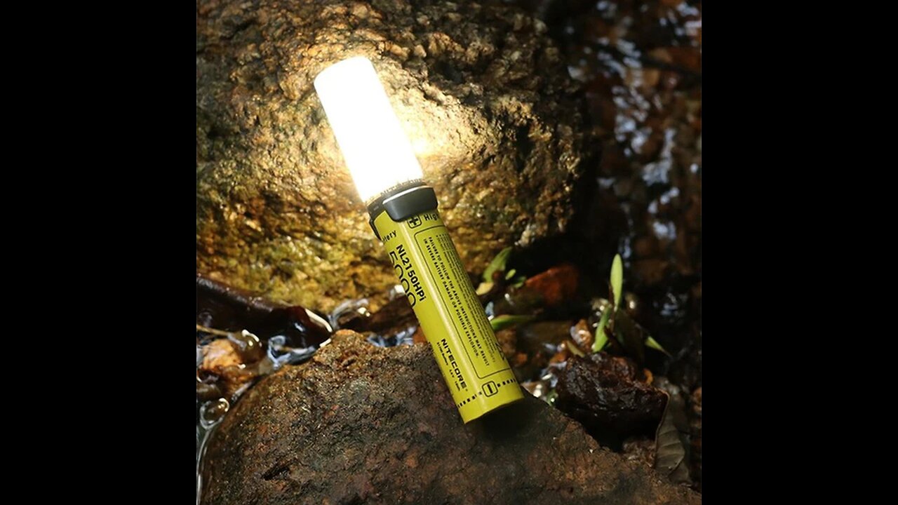 Power Bank & Mobile Emergency Magnetic Lamp For Camping