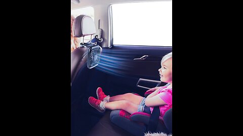 Car Backseat Fan_ Give A Cool Summer To Your Passenger