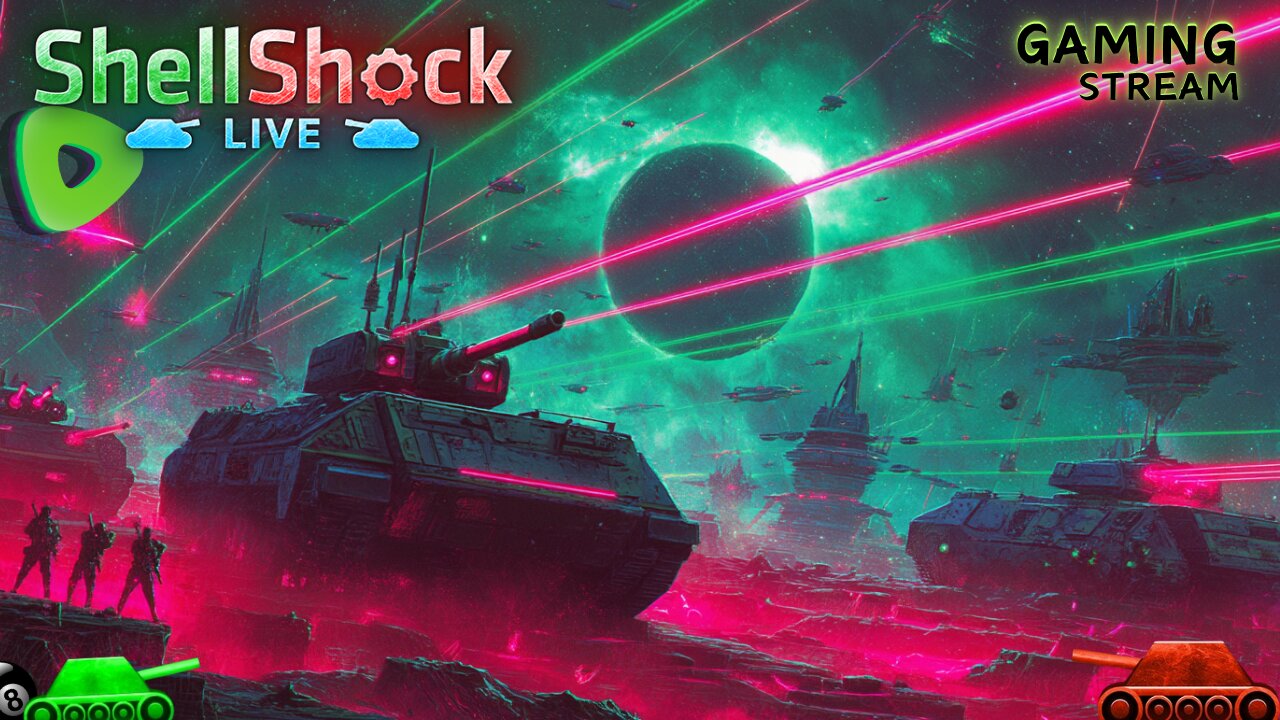 Shell Shock Live - The Scorched Earth Remake/Upgrade - 4pm PST / 7pm EST - RUMBLE GAMING