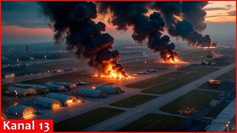 Not only aircrafts burnt, the Kremlin tried to hide losses after strike on Borisoglebsk airfield
