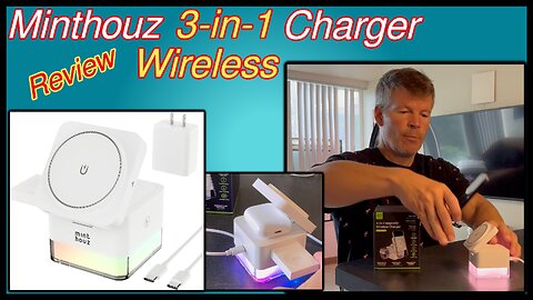 Minthouz 3 in 1 Wireless Charging Station Honest Review