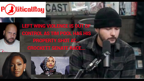 Tim Pool has his property shot at! Says he may have to stop IRL...