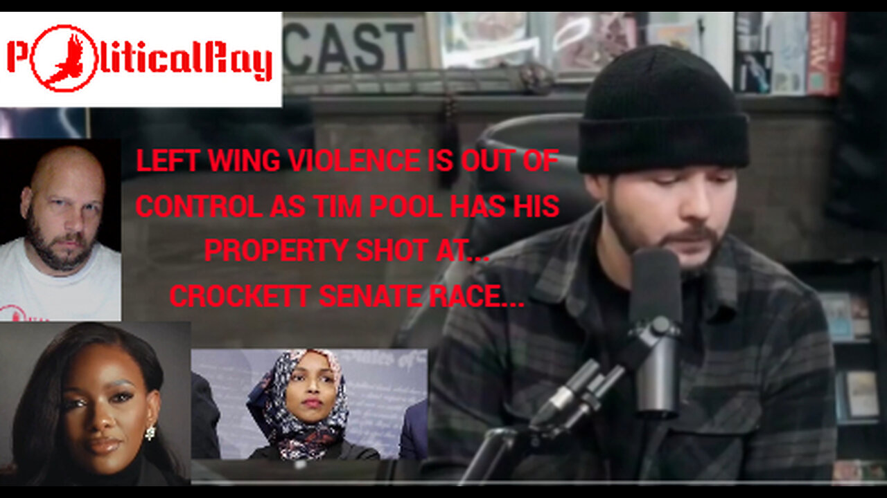 Tim Pool has his property shot at! Says he may have to stop IRL...