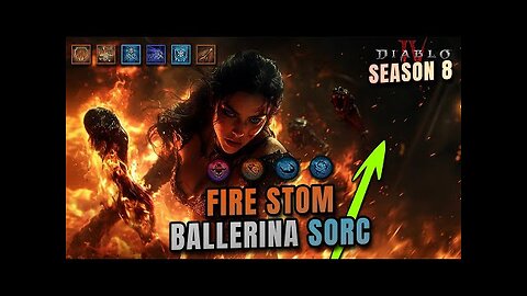 Firestorm Ballerina Sorc ROCKS! Season 8 Diablo 4