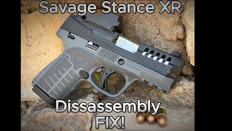 Savage Stance XR Disassembly