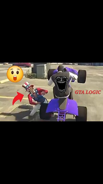 This is pure "GTA Logic" 🙆🏽‍♂️