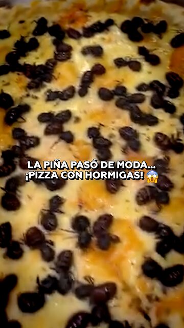 Una pizza de Brasil con un ingrediente controvertido