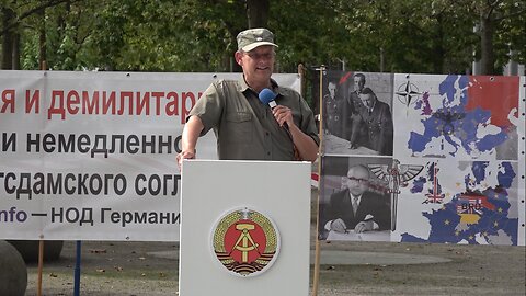 BRD; Wir unterstützen den Krieg gegen Russland auf Lebenszeit! Berlin 30.08.2025
