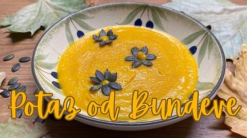 Potaz od Bundeve • Pumpkin Cream Soup •