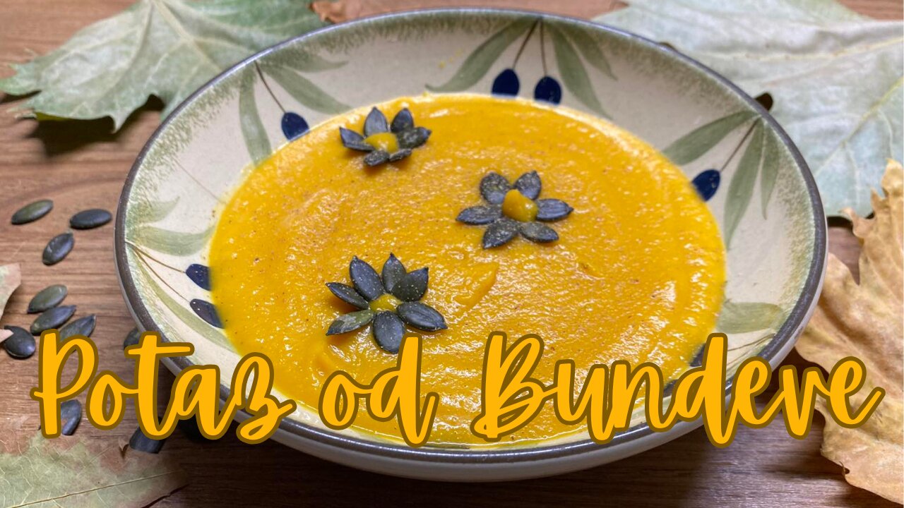 Potaz od Bundeve • Pumpkin Cream Soup •