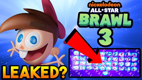 Nickelodeon All Star Brawl 3 Was LEAKED & Timmy Turner and Others Are Coming!?!?