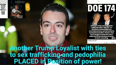 Another Trump Pick w/Child Sex Crime Ties & Oklahoma Violates All Citizens Privacy