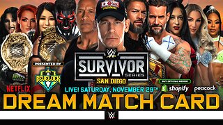 WWE Survivor Series 2025 - Dream Match Card [v3] | Bevelock