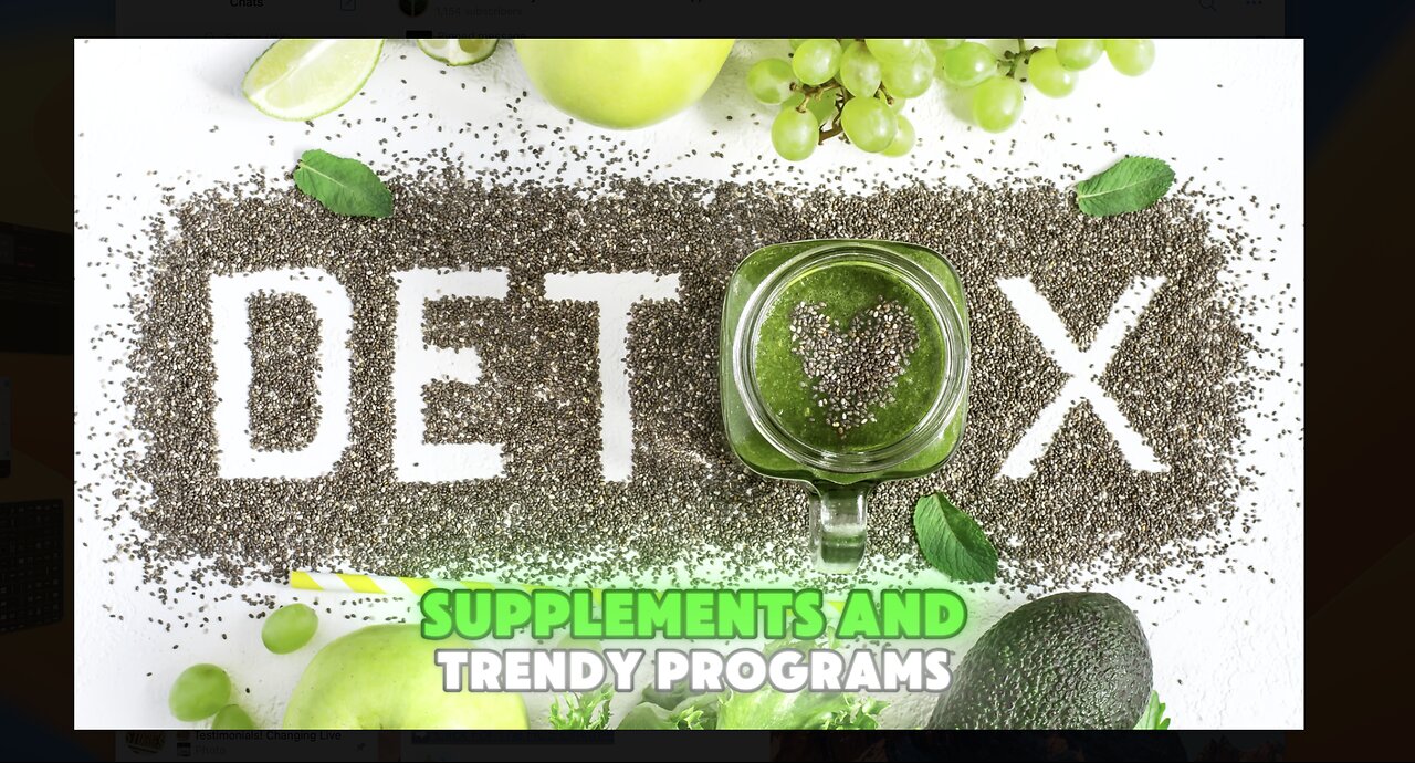 Let's clear up this whole "Detox" thing once and for all....