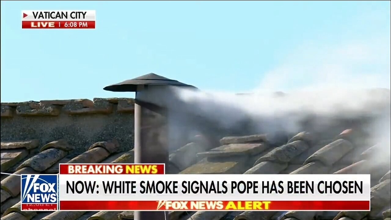 White Smoke: A New Pope Has Been Chosen