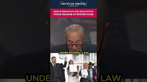 Senate Democrats use rule-of-five to force release of Epstein files.
