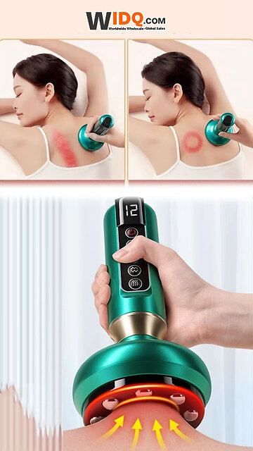🎒 Experience Ultimate Relaxation with the Vacuum Electric Cupping Massager! 💆‍♀️