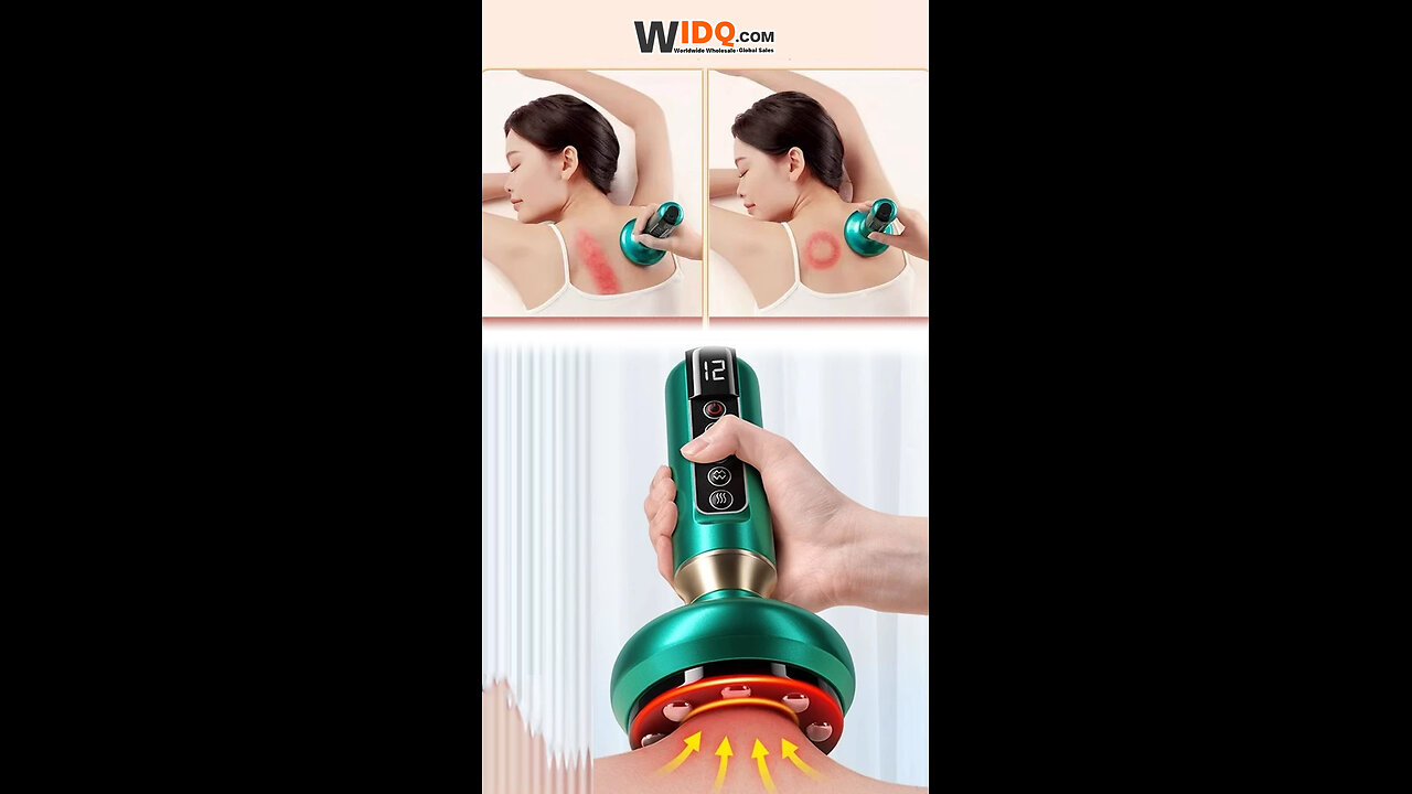 🎒 Experience Ultimate Relaxation with the Vacuum Electric Cupping Massager! 💆‍♀️