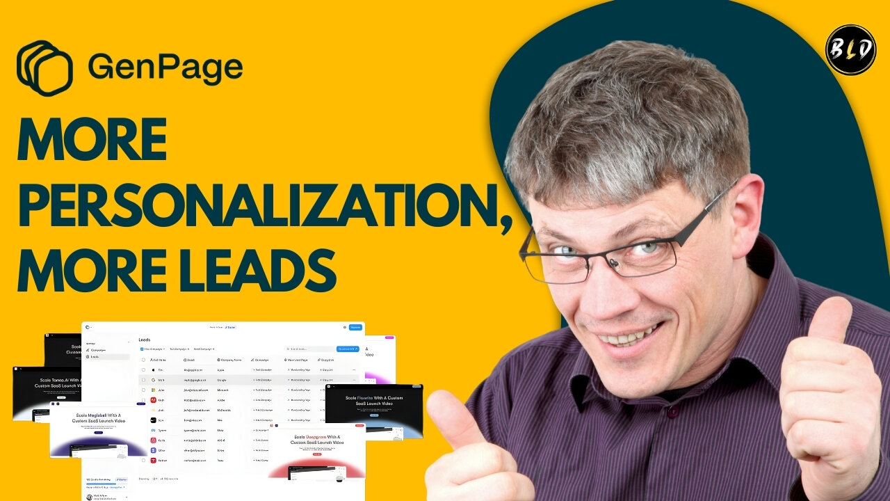 Convert More Leads with Personalized Pages | GenPage Lifetime Deal