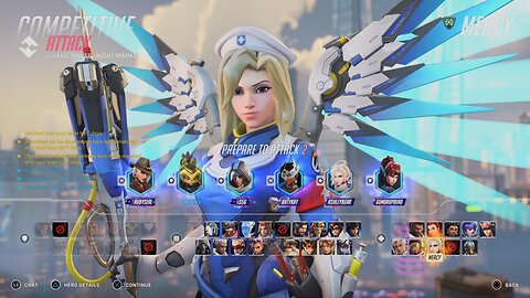 Overwatch 2 Mercy Gameplay (No Commentary)