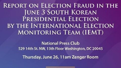 #2025SKoreanFraudElection#KCPAC#GordonChang#FreedomRally#FakePresidentLeeGoHome#RoadToSlavery#SKorea