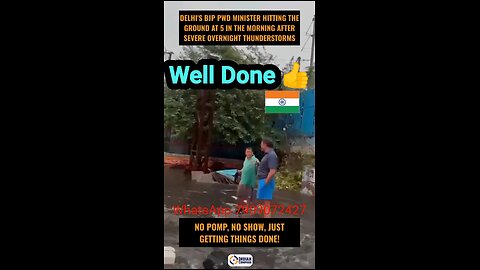 Delhi get flooded BJP government did nothing 😡 #modi #bjp #india #narendramodi #amitshah #congress