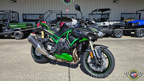 2024 KAWASAKI ZH2 SE WALK-AROUND SUPERCHARGED MOTORCYCLE