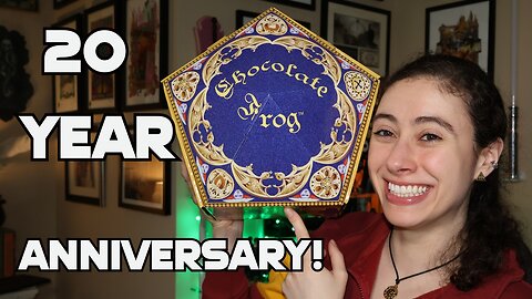 Chocolate Frogs & Goblet Of Fire Twenty Year Anniversary MERCH | Harry Potter Shop Unboxing!