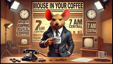 mouse in your coffee morning news and music