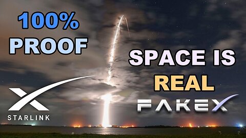 Starlink Satellites Confirmed over a Flat Earth