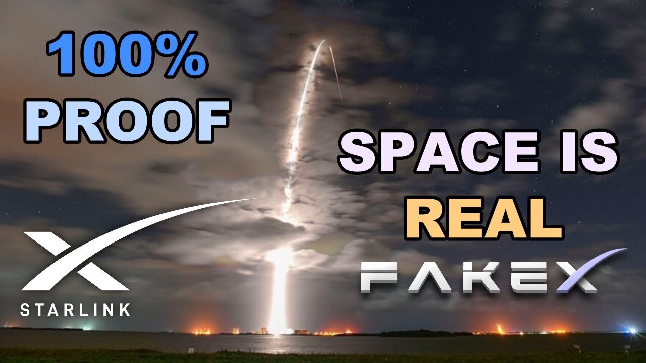 Starlink Satellites Confirmed over a Flat Earth