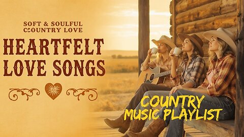 Top Country Playlist 2025 – Heartfelt Love Songs to Relax, Reflect & Feel Every Word