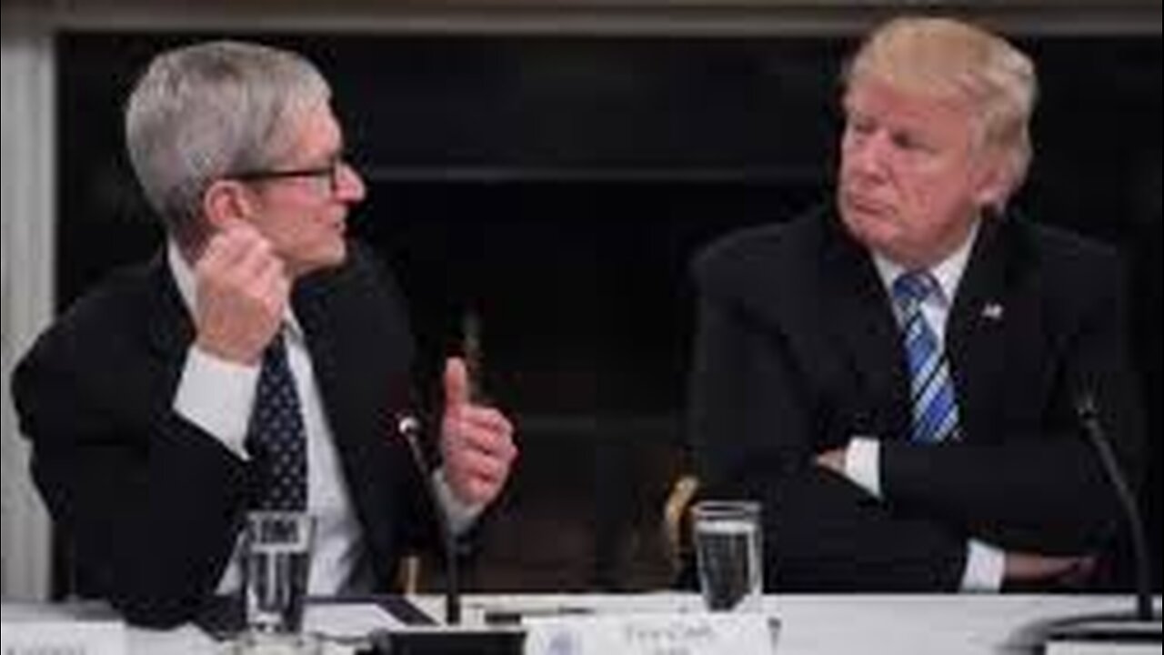 🎙️ PatriotPulse Presents: “Trump’s Problem with Tim Cook – The iPhone Manufacturing Battle”