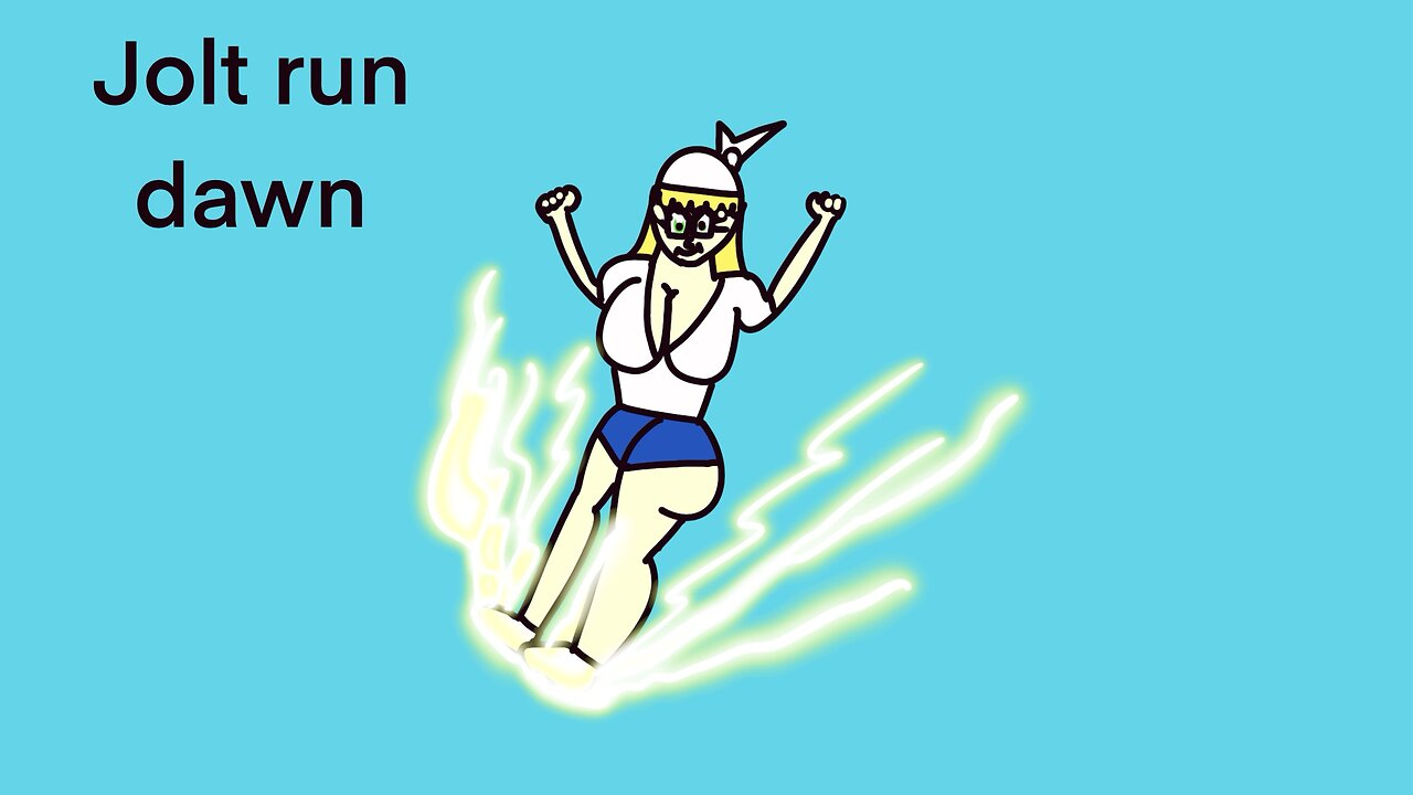 Dawn’s beautiful jolt run