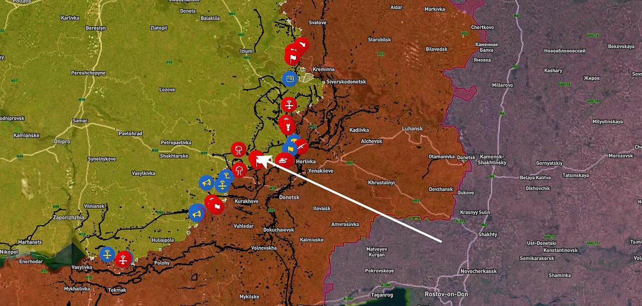 Russian Aerospace Forces Use FABs to Target Ukrainian Positions in Malynivka