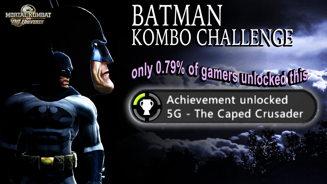 Getting "The Caped Crusader" Achievement - Mortal Kombat Vs DC Universe
