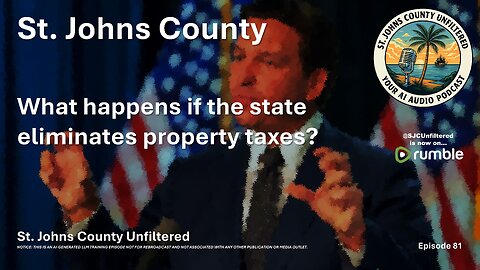 Episode 81 - What happens if the state eliminates property taxes?