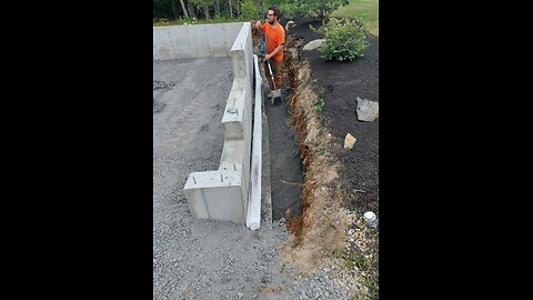 HAMMERING LEDGE & DOING SITE PREP for a CUSTOM POST & BEAM BARN!