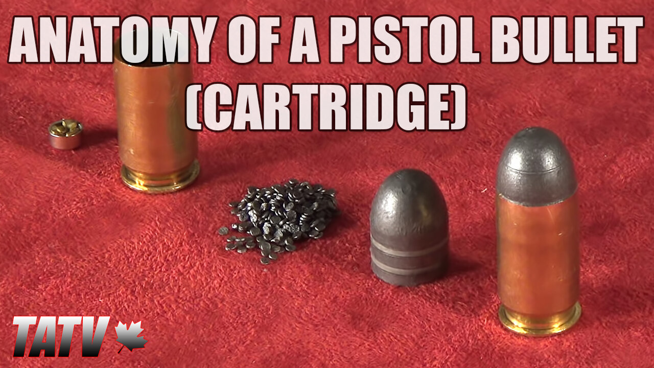 Anatomy of a Pistol Bullet (Cartridge)