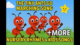 The Tiny Ants Go Marching Song + MORE Nursery Rhymes & Kids Songs । funny songs ।।