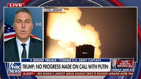 'Dangerous world': Former army captain argues it's up to Ukraine to 'find a way' in conflict with Russia