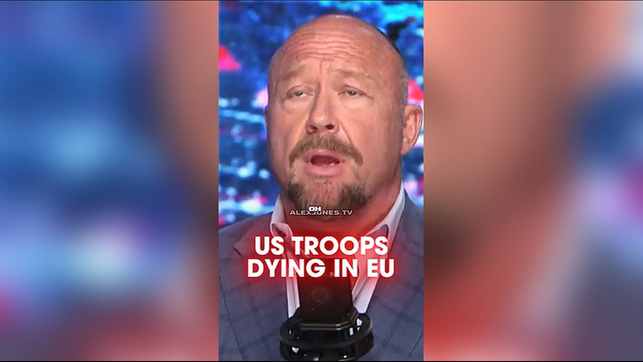 Alex Jones: US Troops Dying in Ukraine Fighting Russia - 4/1/25