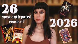 26 most anticipated reads of 2026 | 5 star book predictions | many genres