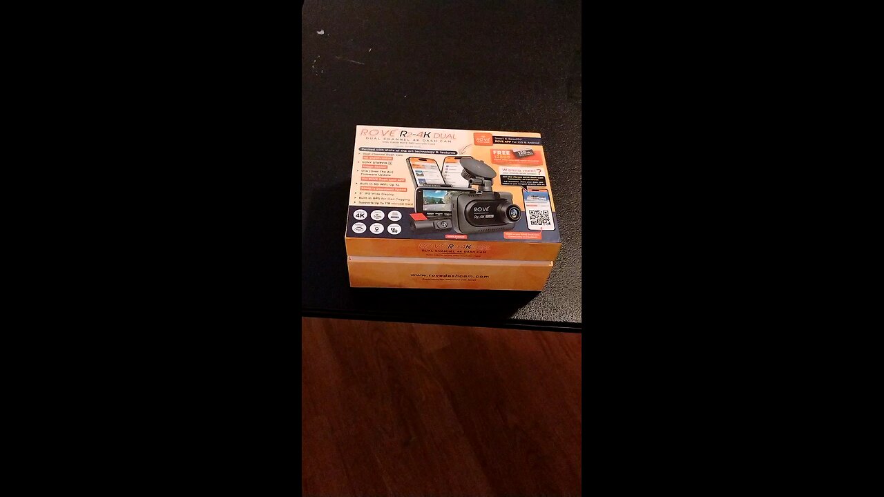 unboxing dash cam
