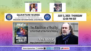 JOHN WATERS - The Abolition of Reality: A First Draft of the End of History