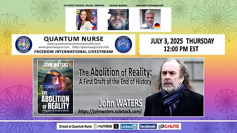 JOHN WATERS - The Abolition of Reality: A First Draft of the End of History