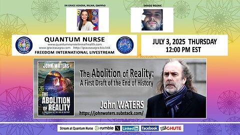 JOHN WATERS - The Abolition of Reality: A First Draft of the End of History